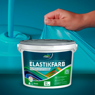 Резиновая краска ELASTIKFARBE в Молдове - инновационный материал от Nanofarb