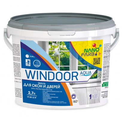 WINDOOR AQUA Nanofarb email pentru ferestre si uși