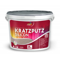 Силиконовая декоративная штукатурка Kratzputz "Барашек" Nanofarb F1.5