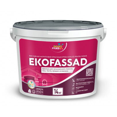 EKOFASSAD Nanofarb акриловая фасадная краска