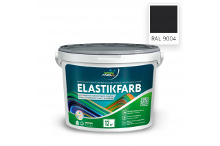 ELASTIKFARBE Nanofarb RAL 9004 negru vopsea pe bază de cauciuc extra elastică 