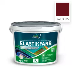 ELASTIKFARB Nanofarb RAL 3005 (вишня) резиновая акриловая краска 