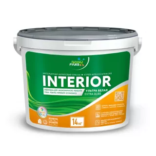 INTERIOR Nanofarb интерьерная акриловая краска