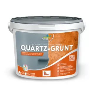 QUARTZ-GRUNT Nanofarb адгезионный акриловый грунт  для внутренних и наружных работ